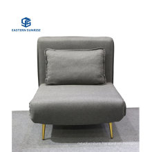 Fashion Single Fabric Sofa Chair Nordic Folding Sofa Bed
